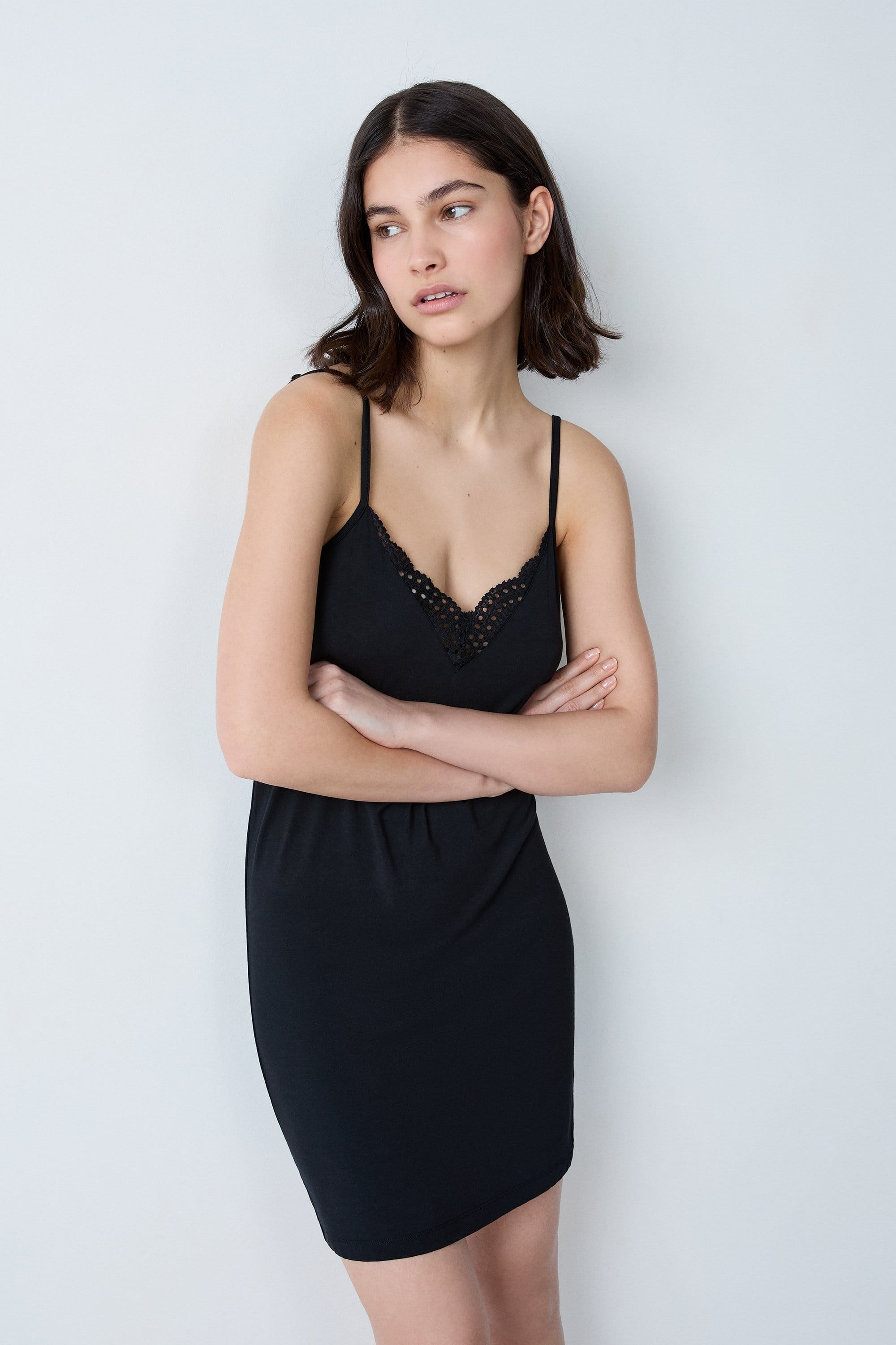 Halka nocna z modalu JOSEPHINE NOIR - ETAM