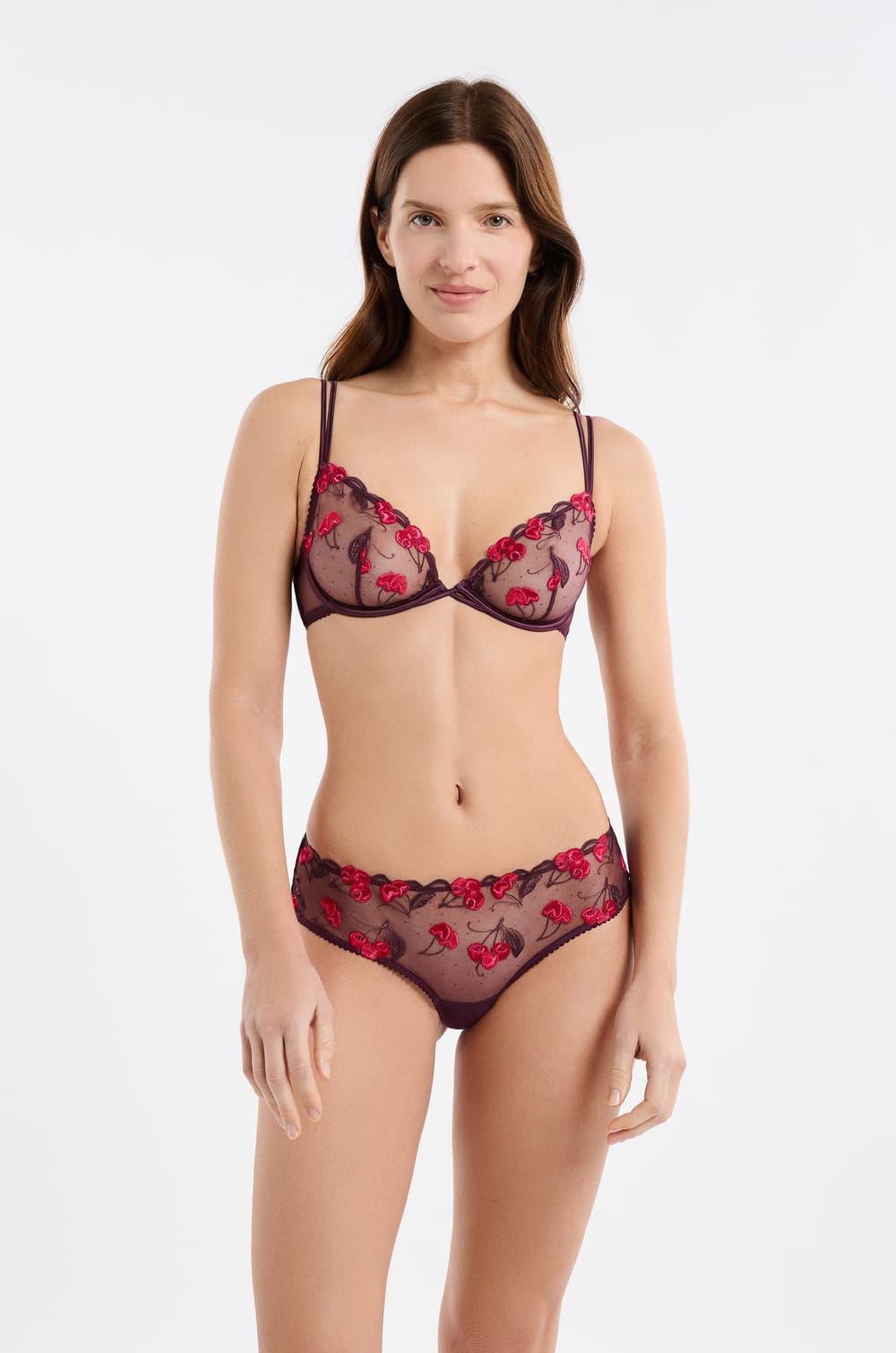 Hipster &agrave; motifs cerises;${refinementColor}