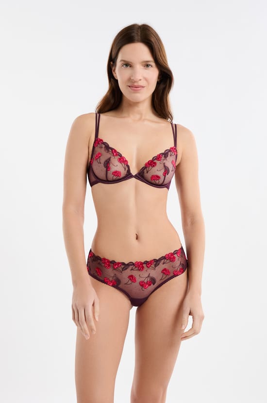 Hipster &agrave; motifs cerises;${refinementColor}