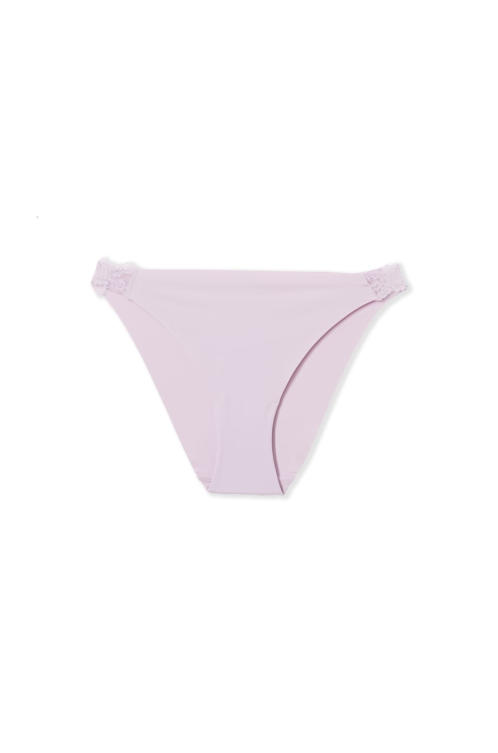 Braga de microfibra con detalles de encaje en los laterales;${refinementColor}