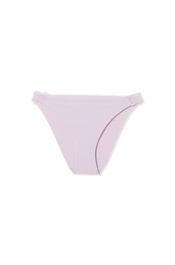 Braga de microfibra con detalles de encaje en los laterales;${refinementColor}