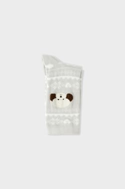 Chaussettes &agrave; motifs en maille fine ;${refinementColor}