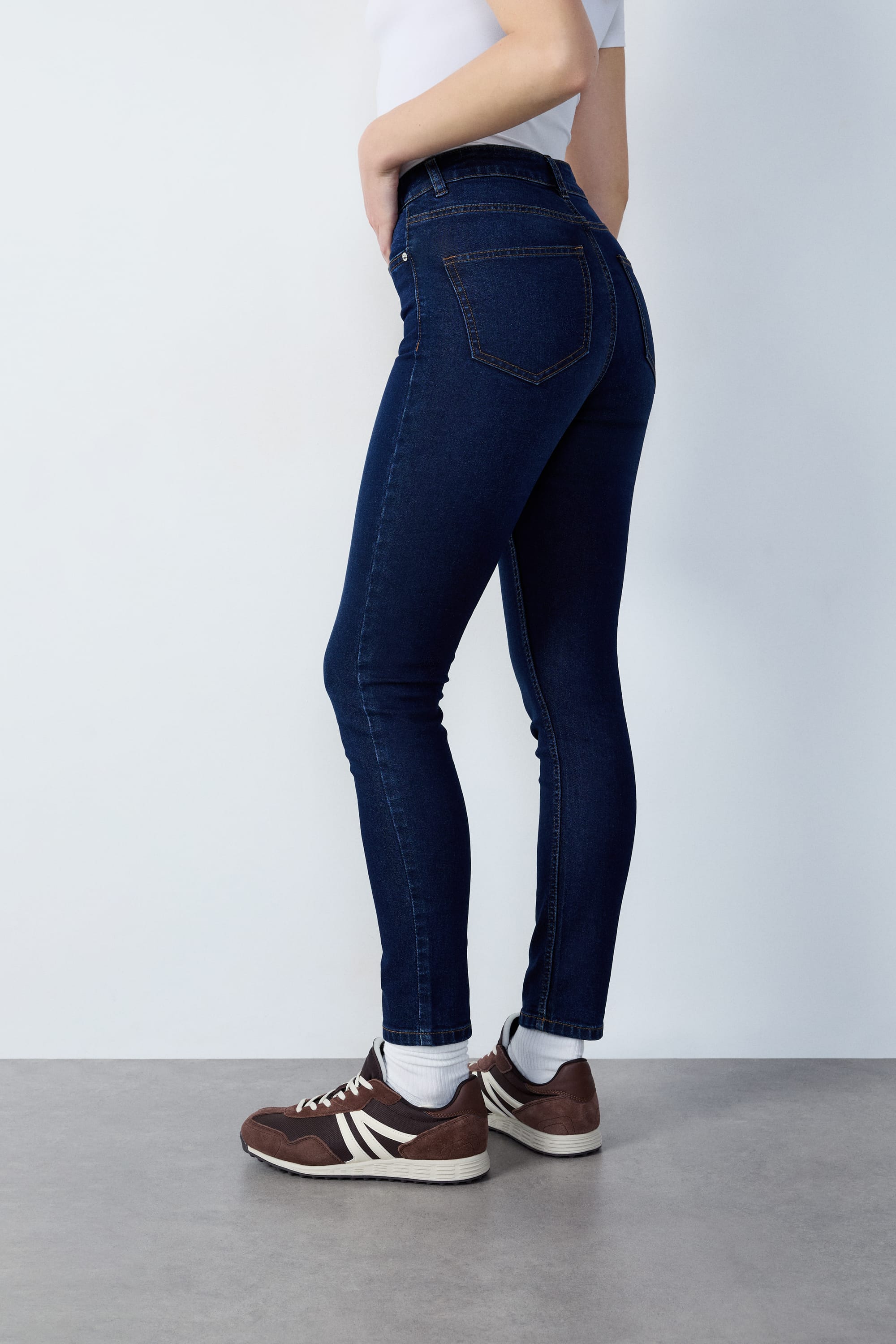 G-Star Brut Océan Femme Bleu Foncé Coupe Skinny Jean W26 L32