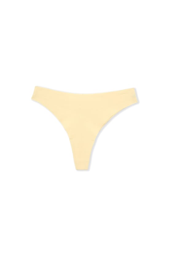 Tanga en coton sans coutures;${refinementColor}