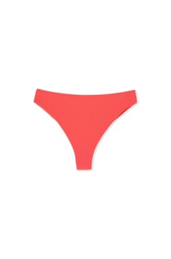 Braga de bikini brasile&ntilde;a de cintura alta satinada;${refinementColor}