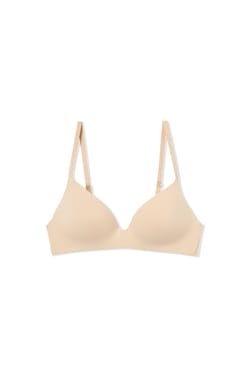 Soutien-gorge triangle sans armature en microfibre;${refinementColor}