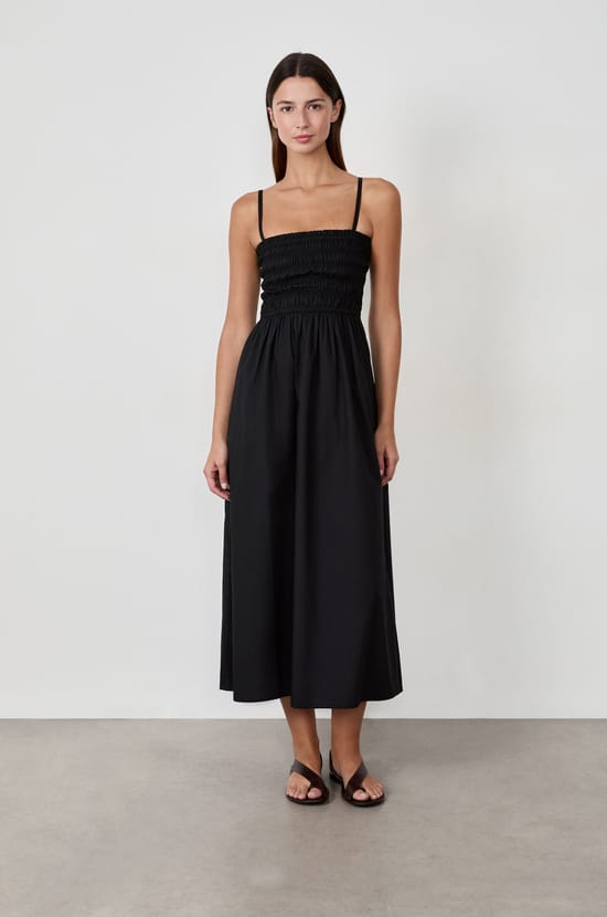 Short-sleeved Long Dress;${refinementColor}