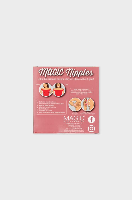 Cache-tétons autocollants en silicone - Magic bodyfashion;${refinementColor}