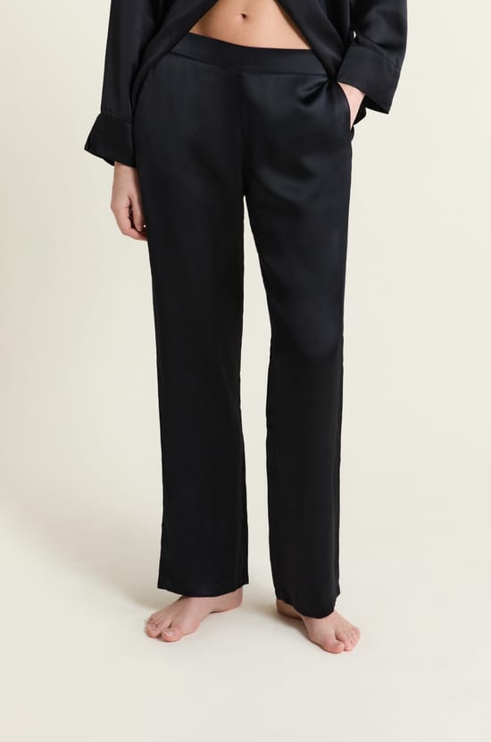 Silk Pyjama Trousers;${refinementColor}