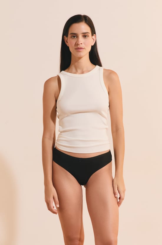 Lot de 3 hipsters en coton;${refinementColor}