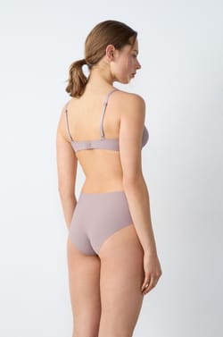 Microfiber Unlined Demi Bra;${refinementColor}