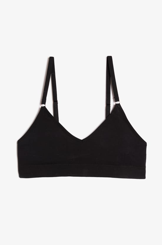 Comfort Cotton Bralette;${refinementColor}