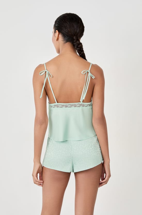 Satin Pyjama Top;${refinementColor}