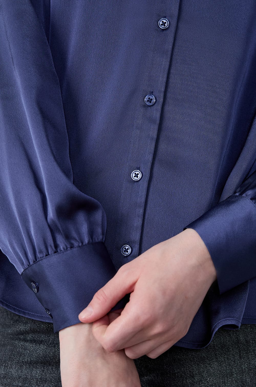 Satin Shirt;${refinementColor}