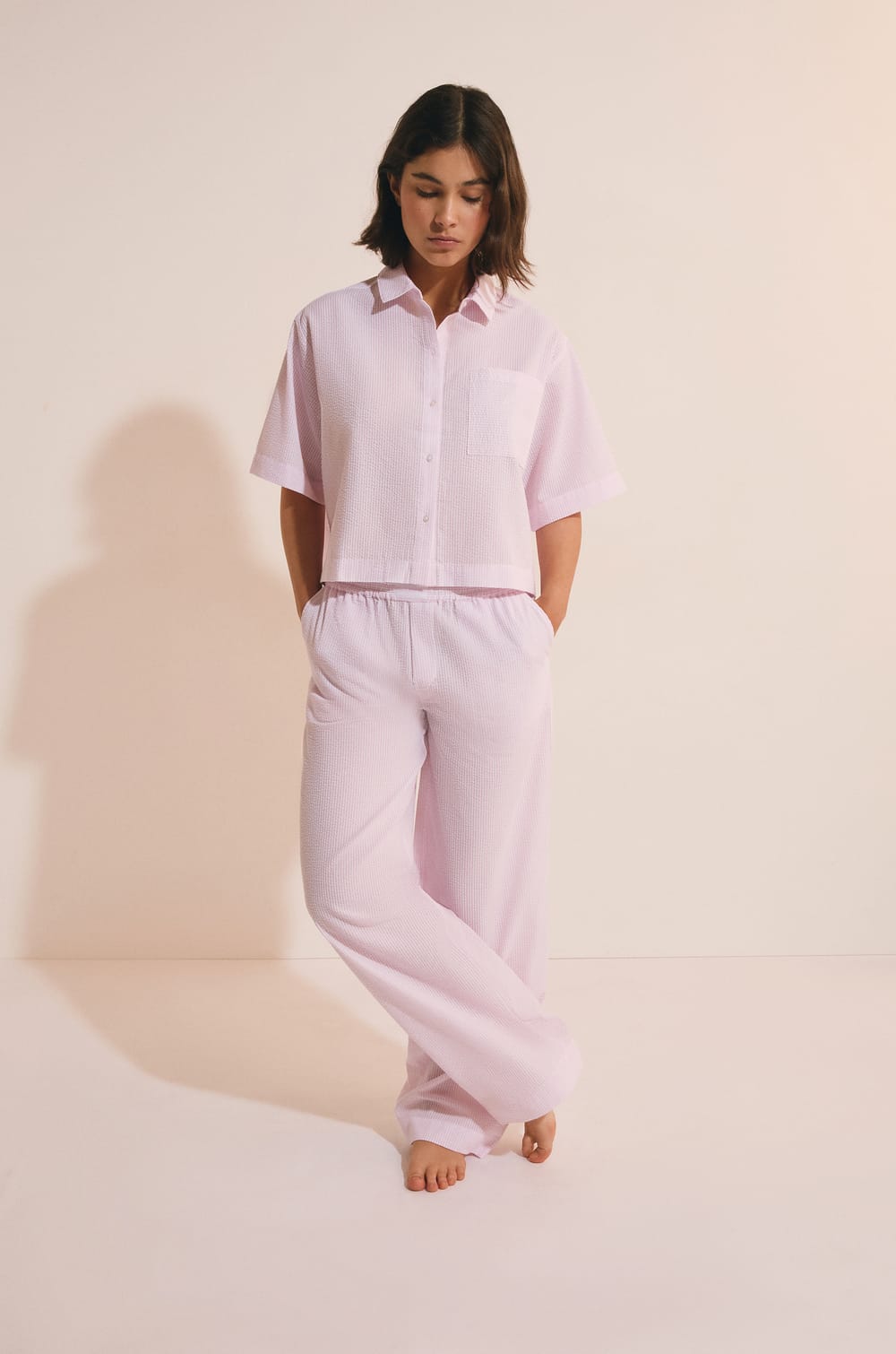 Pantal&oacute;n de pijama de algod&oacute;n;${refinementColor}