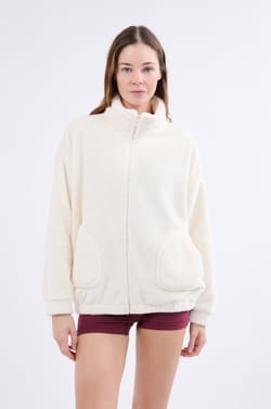 Veste de pyjama à manches longues;${refinementColor}