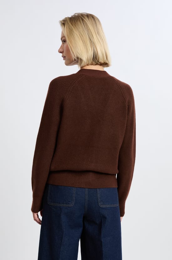 Long-sleeved cardigan;${refinementColor}