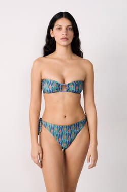 Bikini brésilien à nouer bas de maillot pailleté;${refinementColor}