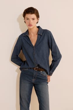 Chemise en jean;${refinementColor}