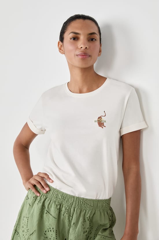 Cotton pyjama T-shirt;${refinementColor}