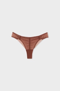 Tanga en tulle;${refinementColor}