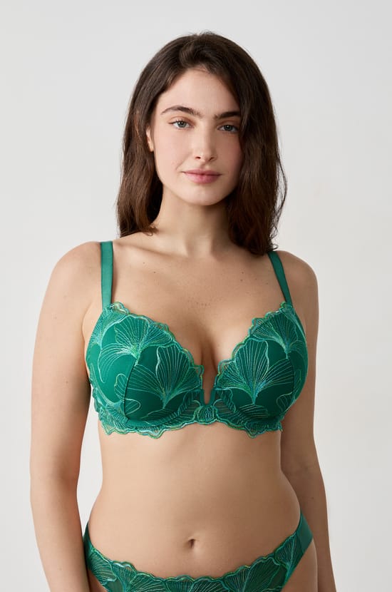 Bra N.5 - The Plunge Push-up;${refinementColor}