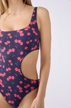 Marcia Wear x Etam One-Piece Swimsuit with Side Cut-Out ;${refinementColor}
