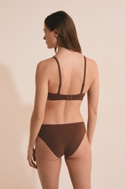 Triangel beha in microvezel;${refinementColor}