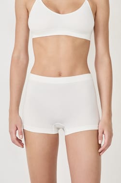 Seamless Boyshort in Organic Cotton;${refinementColor}