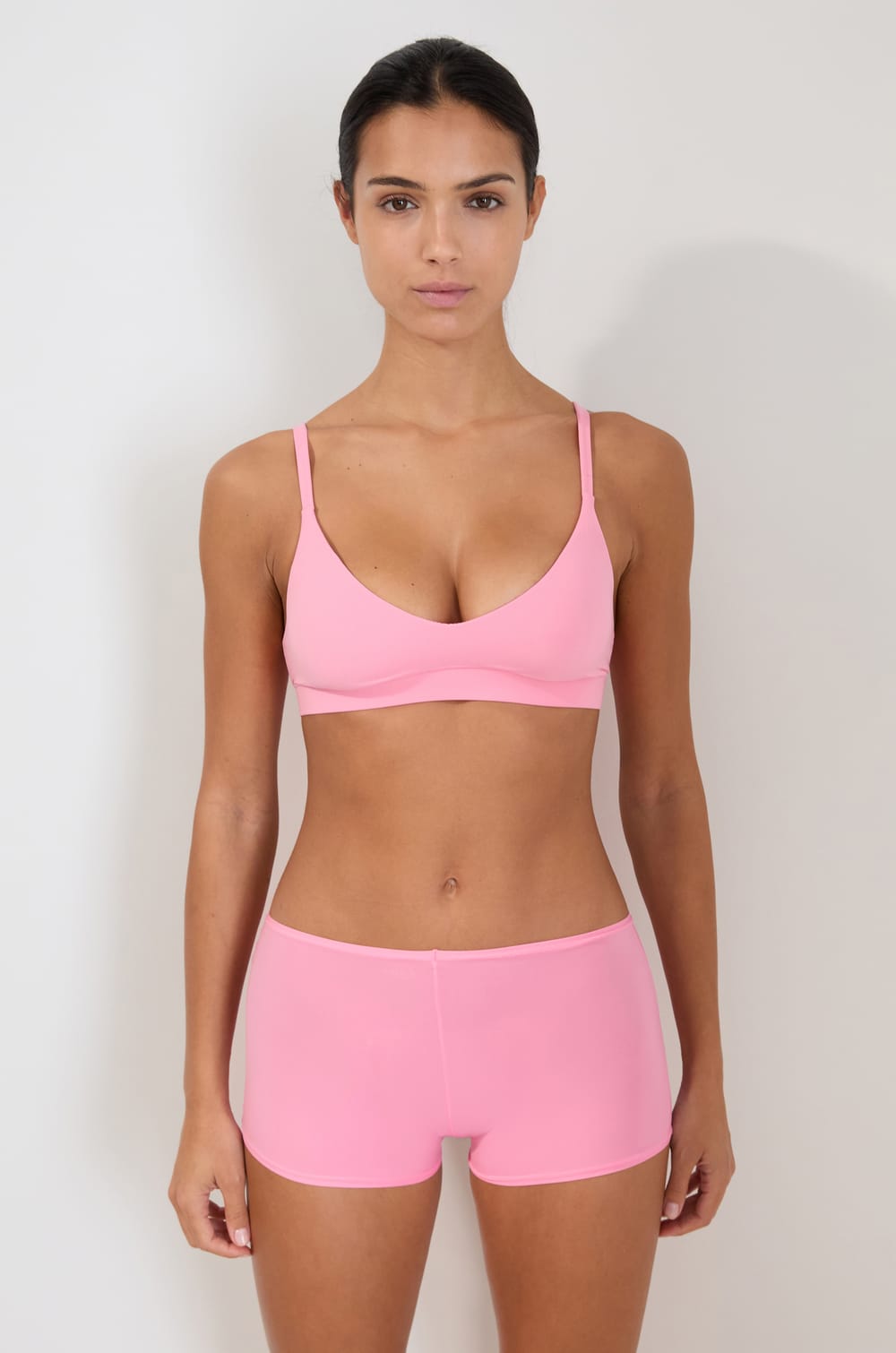 Boyshort in Microfiber;${refinementColor}