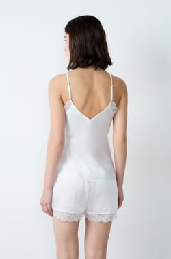 Koszulka na Ramiączkach satynowa z koronkowymi detalami;${refinementColor}