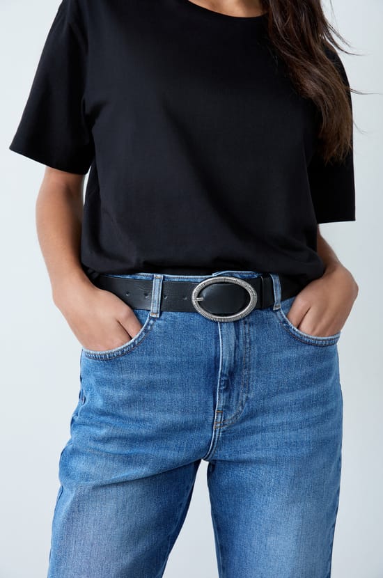 Ceinture en cuir;${refinementColor}