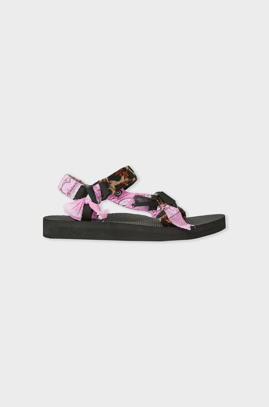 Two-tone Sandals;${refinementColor}
