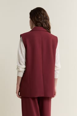 Veste tailleur sans manches;${refinementColor}