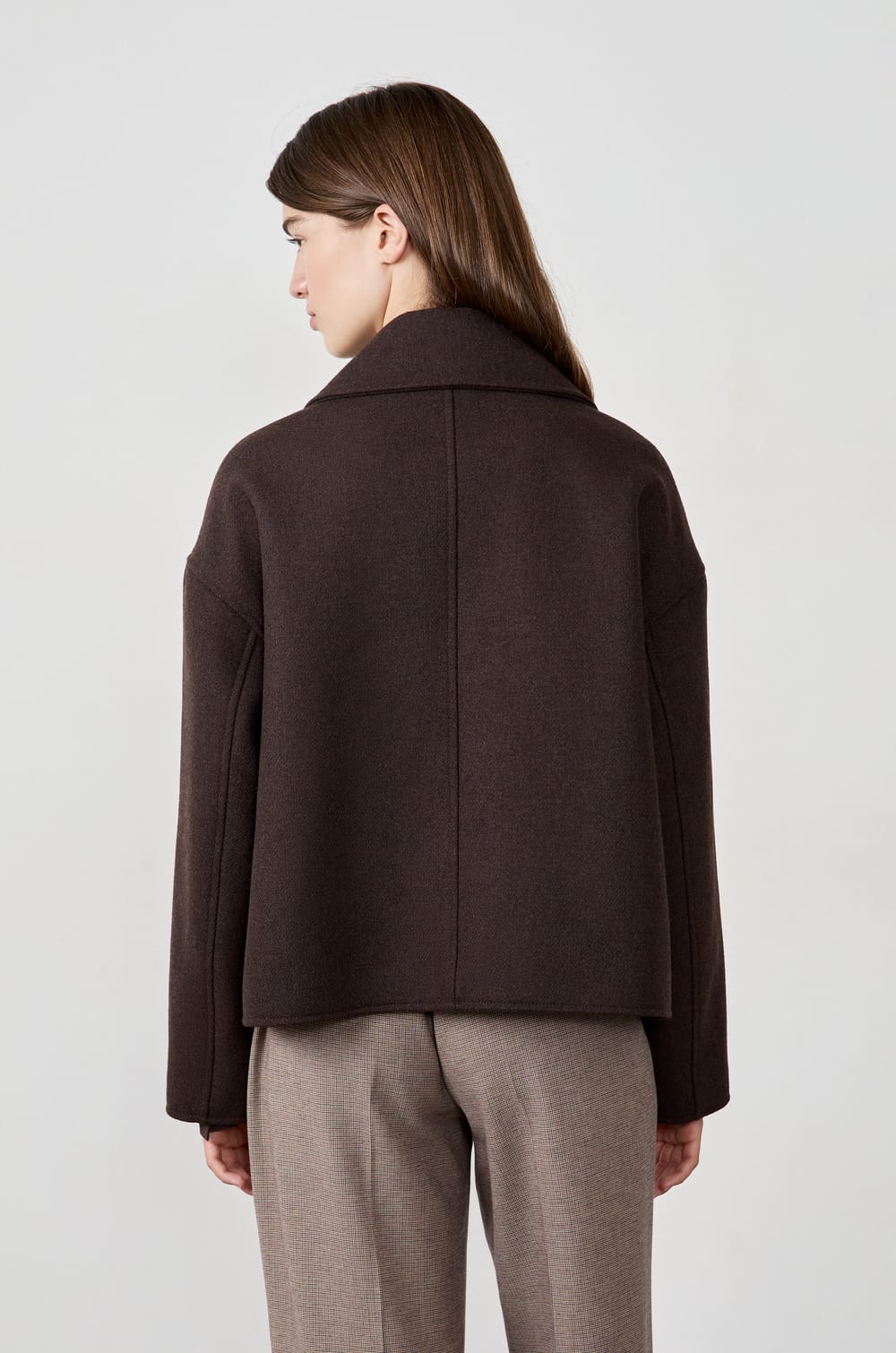 Short Peacoat;${refinementColor}