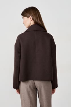 Short Peacoat;${refinementColor}