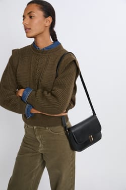 Leather Bag with Patterns;${refinementColor}