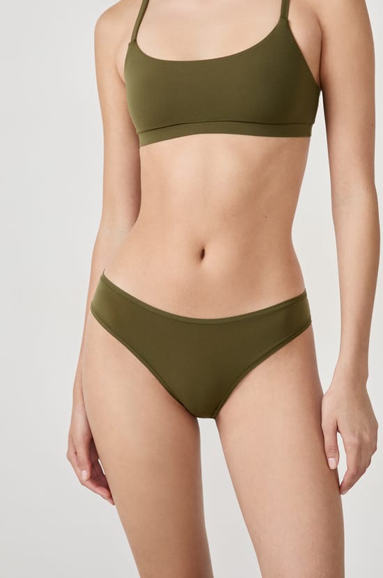 Culotte en microfibre;${refinementColor}