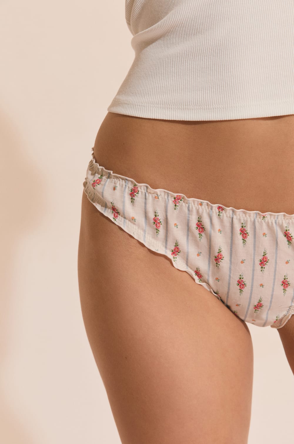 Cotton Briefs with Patterns;${refinementColor}