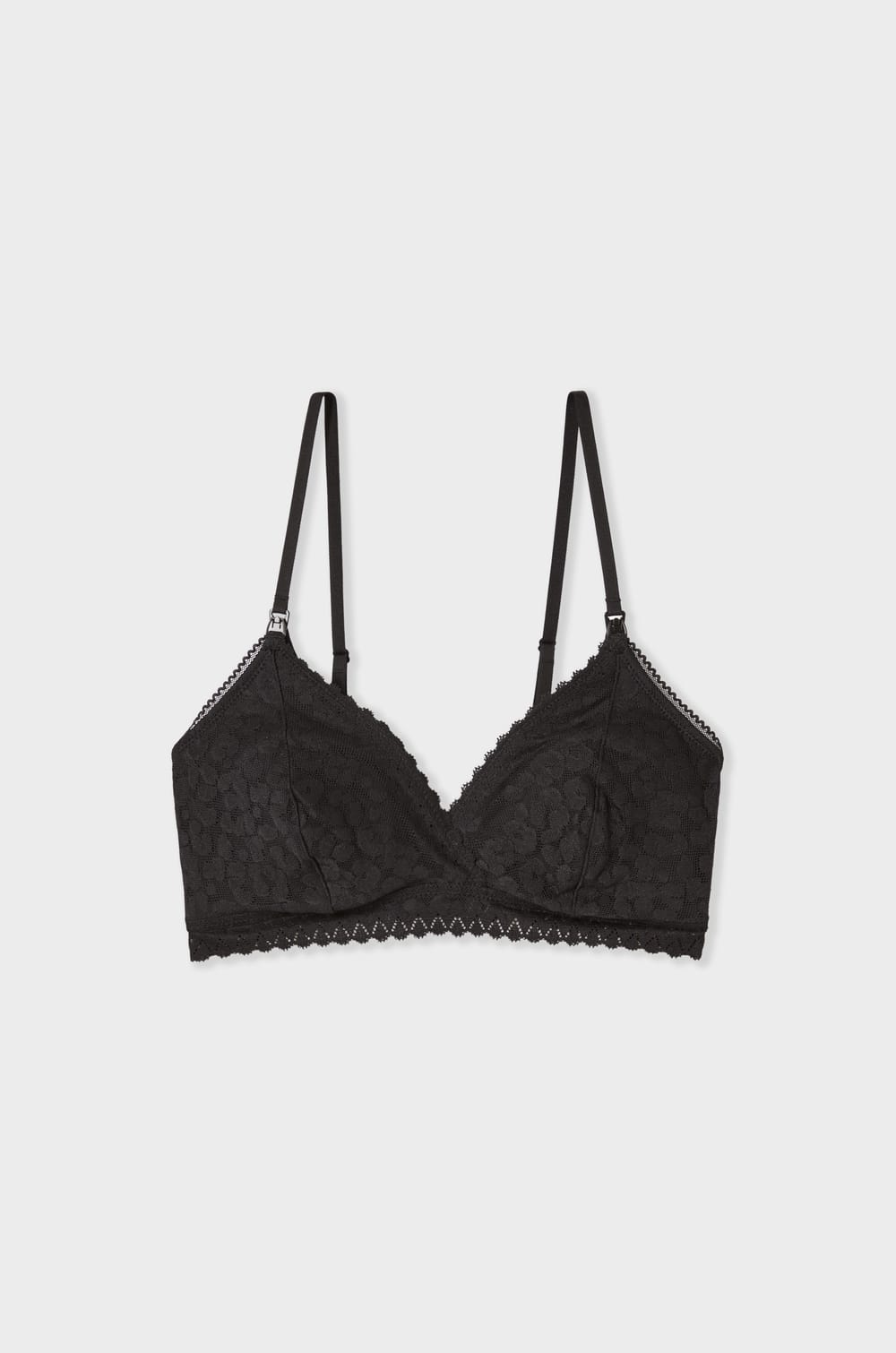 Bra N.8 - The Cotton Triangle with Nursing Clips and Anti-Leak Pads;${refinementColor}