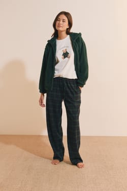 Ensemble de pyjama 3 pi&egrave;ces en coton;${refinementColor}