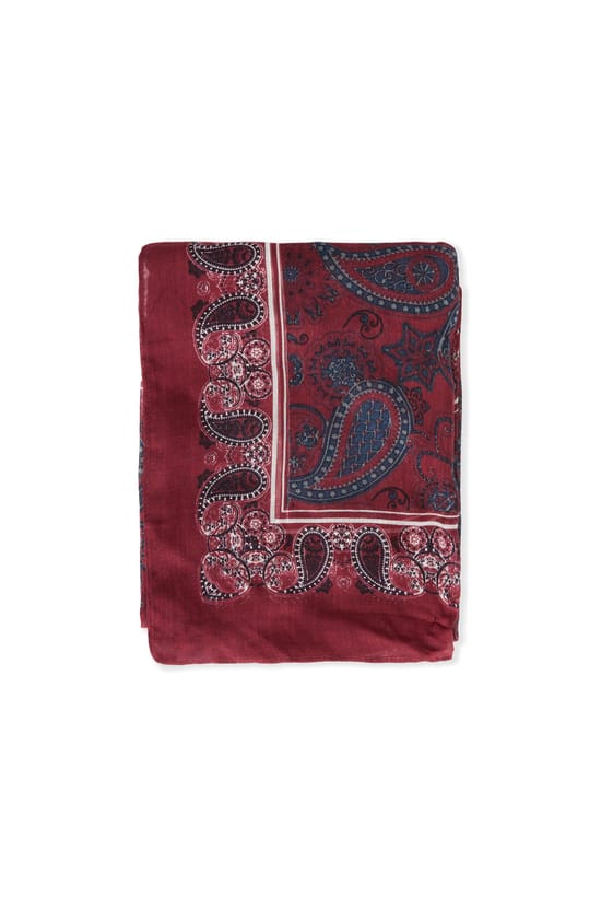 Foulard &agrave; motifs;${refinementColor}