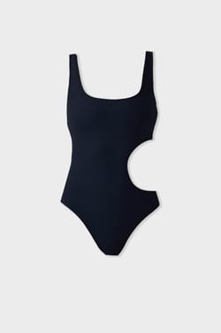 One-piece swimsuit with side cut-out Marcia Wear x Etam;${refinementColor}