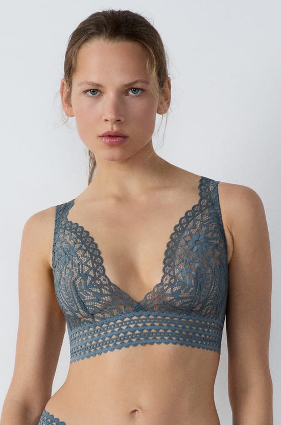Bra No. 8 - The Wireless Triangle Bra;${refinementColor}