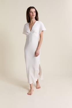 Nuisette longue satin&eacute;e;${refinementColor}