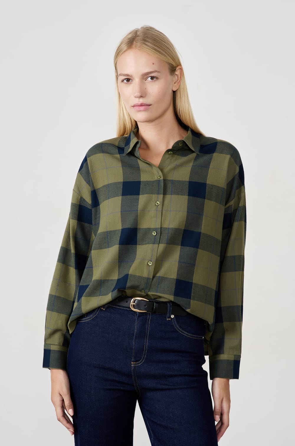 Chemise à carreaux;${refinementColor}