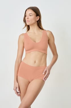Ribbed Boyshort;${refinementColor}