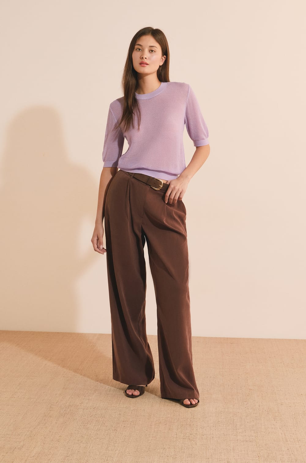 Pull manches courtes;${refinementColor}