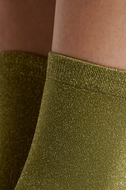 Calcetines tejido brillantes;${refinementColor}
