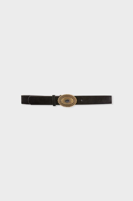 Leather belt;${refinementColor}